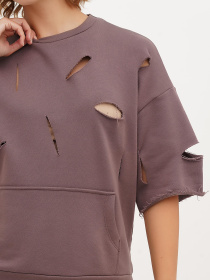 Футболка Vicolo модель 232-VC-2831_филоетовый Фото