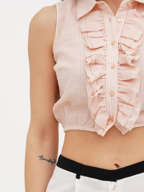 Рубашка Vicolo модель 232-VC-2833_пудра Фото