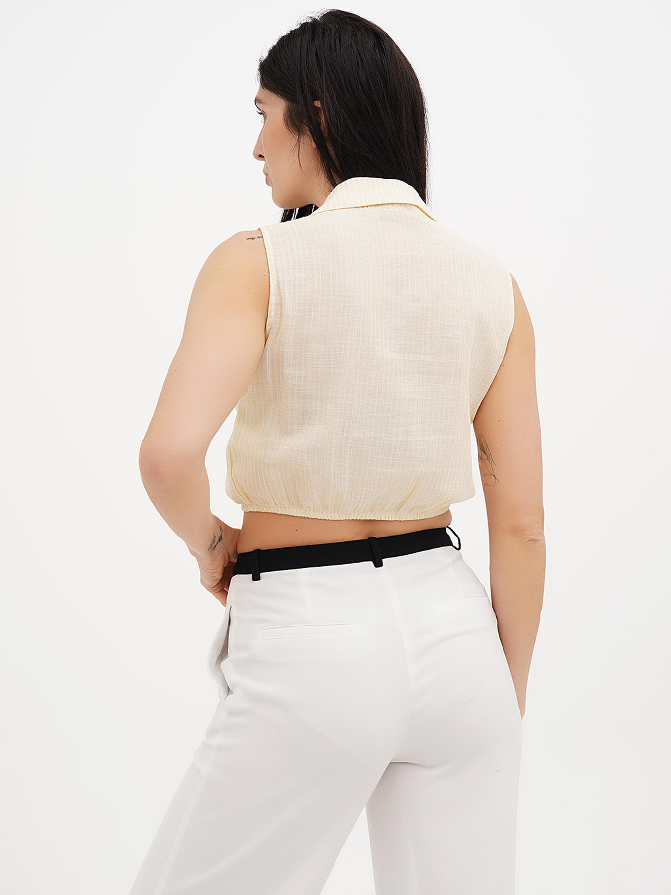 Рубашка Vicolo модель 232-VC-2833_желтый Фото