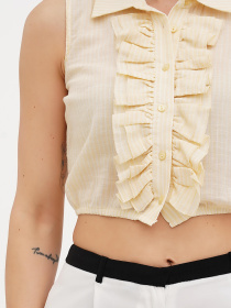 Рубашка Vicolo модель 232-VC-2833_желтый Фото