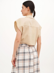 Топ Vicolo модель 232-VC-2837_бежевый Фото