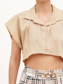 Топ Vicolo модель 232-VC-2837_бежевый Фото