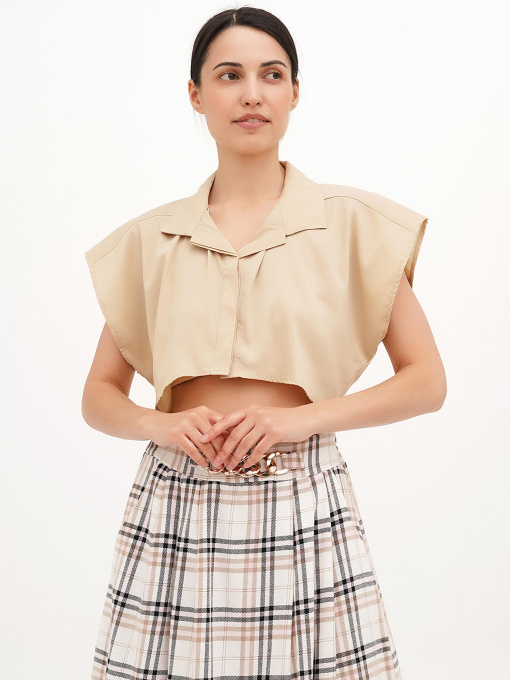 Топ Vicolo Модель 232-VC-2837_бежевый Фото