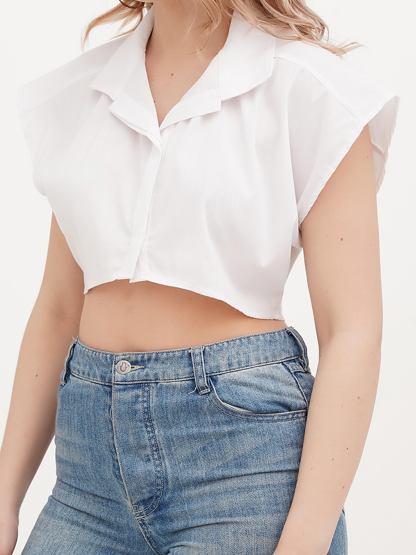 Топ Vicolo модель 232-VC-2837_белый Фото