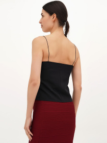 Майка Vicolo модель 222-VC-2909_черный Фото