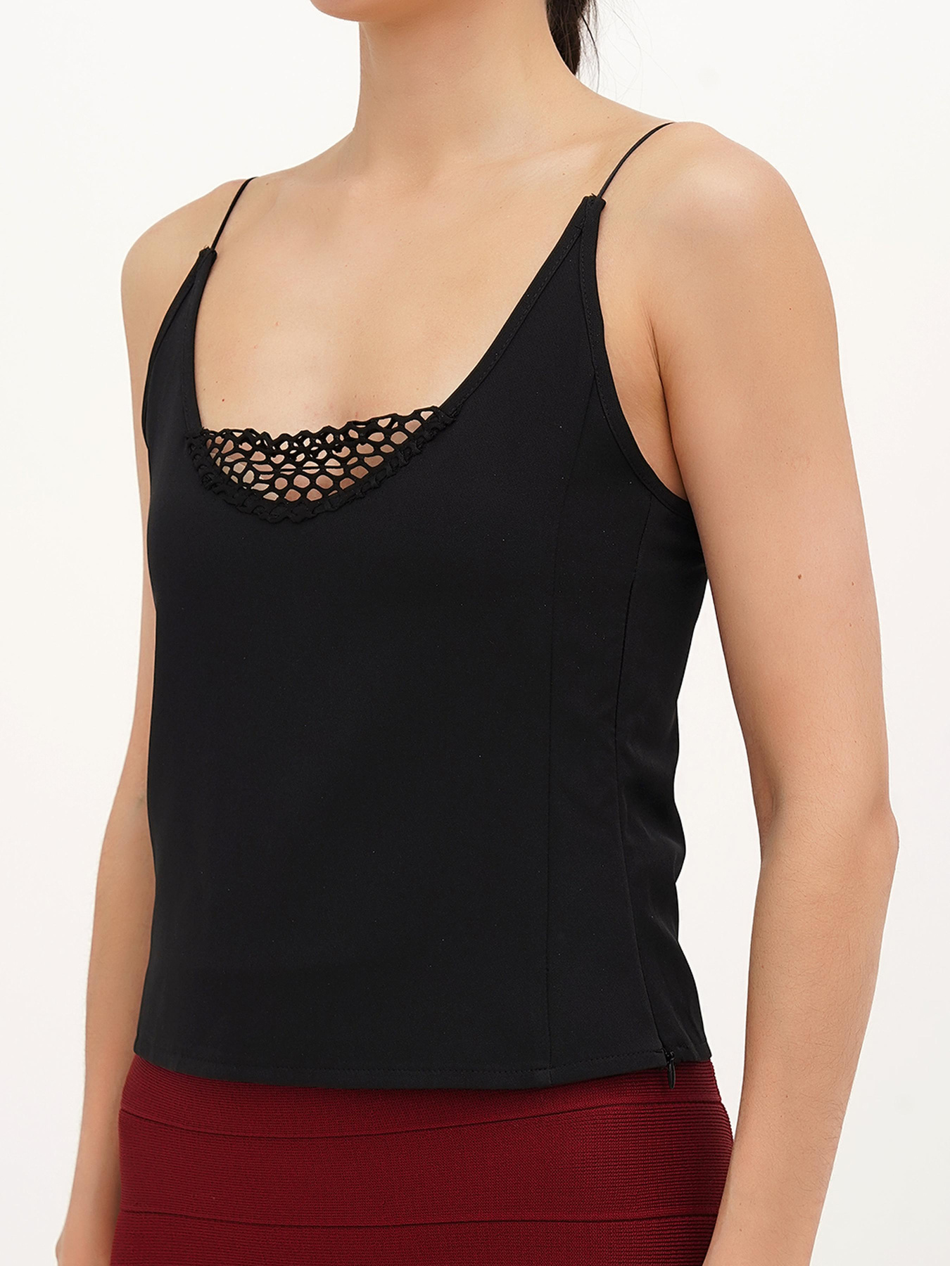 Майка Vicolo модель 222-VC-2909_черный Фото