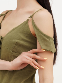 Майка Vicolo модель 222-VC-2910_хаки Фото