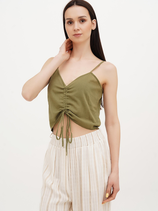 Топ Vicolo Модель 222-VC-2911_зеленый Фото