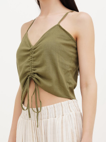 Топ Vicolo модель 222-VC-2911_зеленый Топ Vicolo модель 222-VC-2911_зеленый Фото