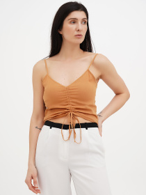 Топ Vicolo Модель 222-VC-2911_медный Фото