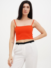 Топ Vicolo Модель 222-VC-2914_оранжевый Фото