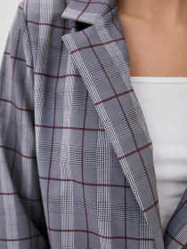 Пиджак ISSA Plus модель 12885_gray Фото