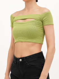 Топ Vicolo модель 222-VC-2915_зеленый Фото