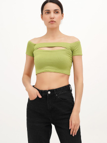 Топ Vicolo модель 222-VC-2915_зеленый Фото