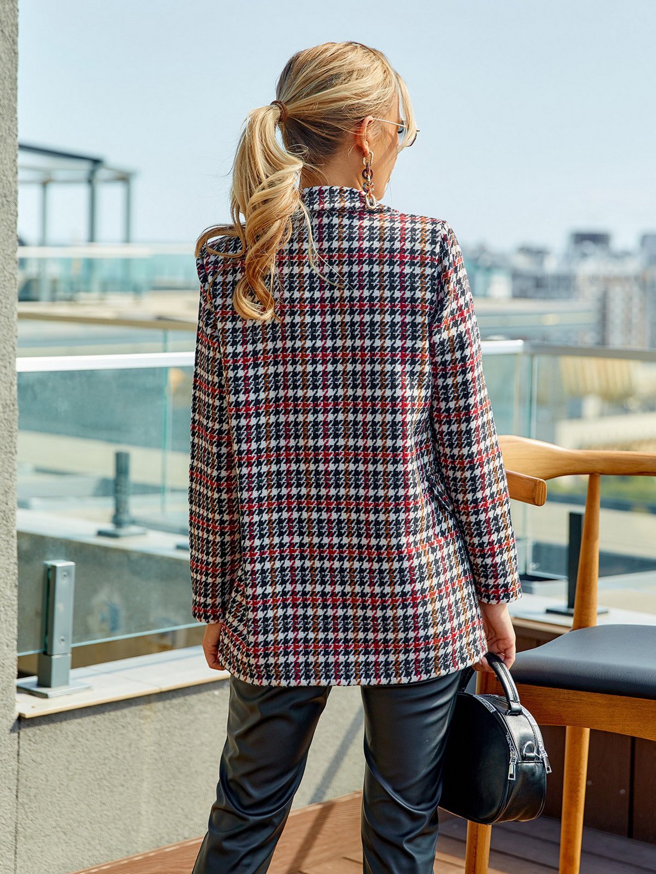 Пиджак ISSA Plus модель 12887_multicolor Фото