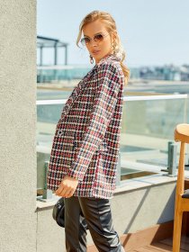 Пиджак ISSA Plus модель 12887_multicolor Фото