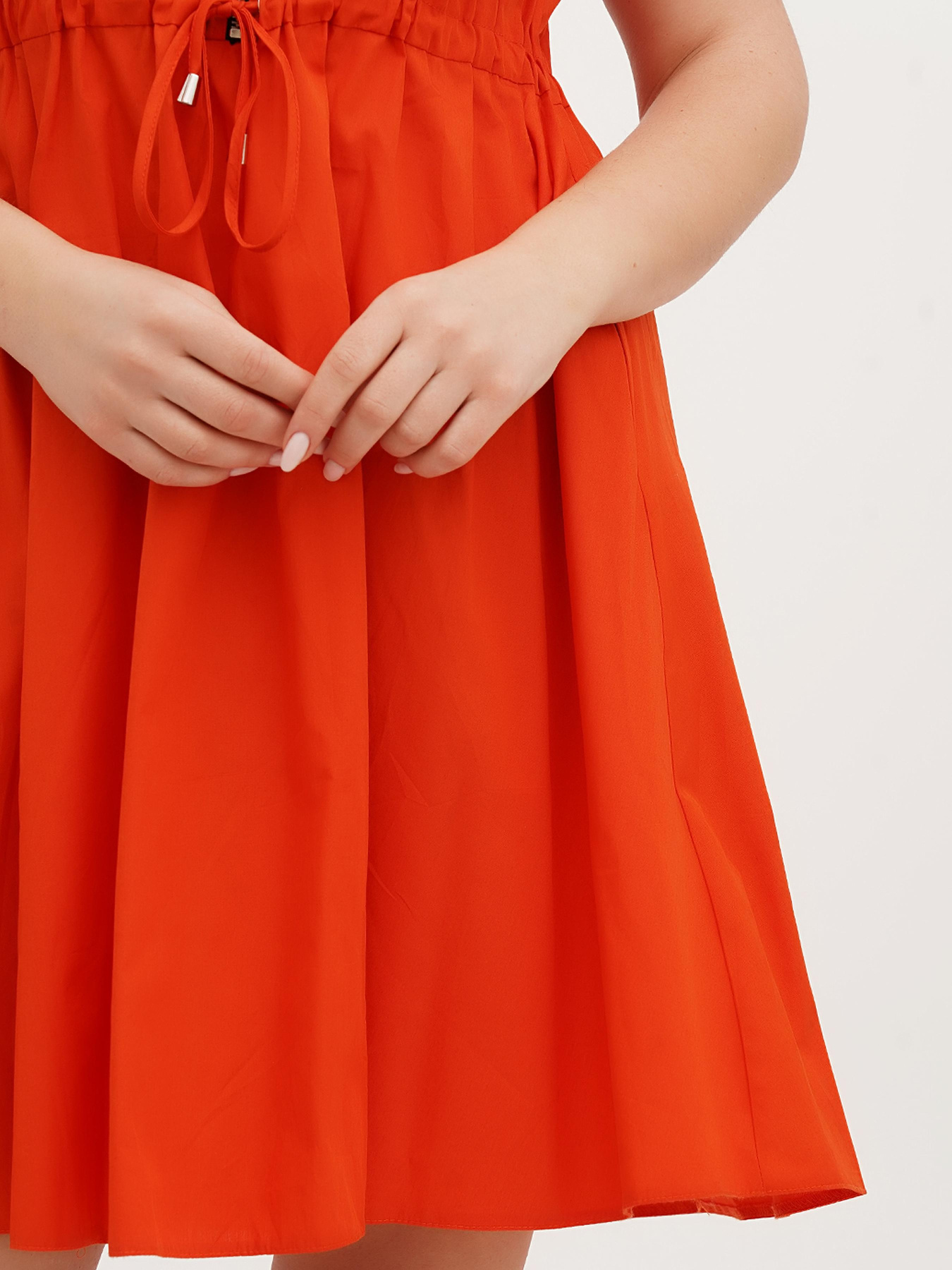 Платье мини Vicolo модель 202-VC-1999-134_оранжевый Фото