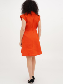 Платье мини Vicolo модель 202-VC-1999-134_оранжевый Фото