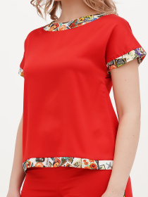 Повседневный костюм Casalini модель 222-CL-8016_красный Фото