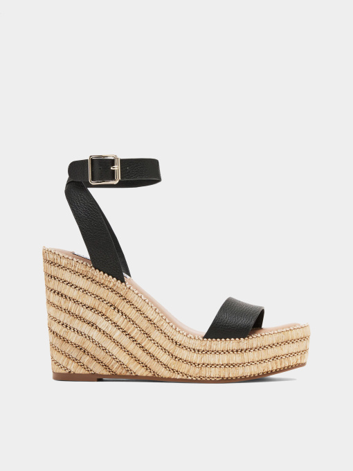 Сандалии Steve Madden модель SM11003372 BLACK LEATHER Фото