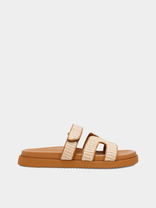 Шлёпанцы Steve Madden модель SM11003028 NAT RAFFIA Фото