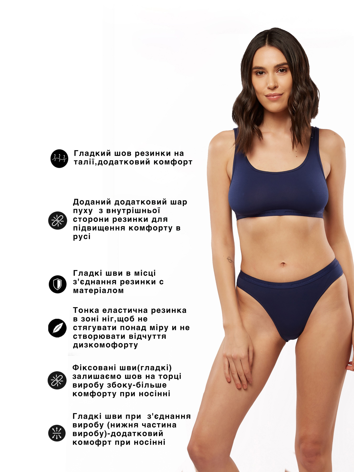 Труси Uniconf модель NF02DB Фото