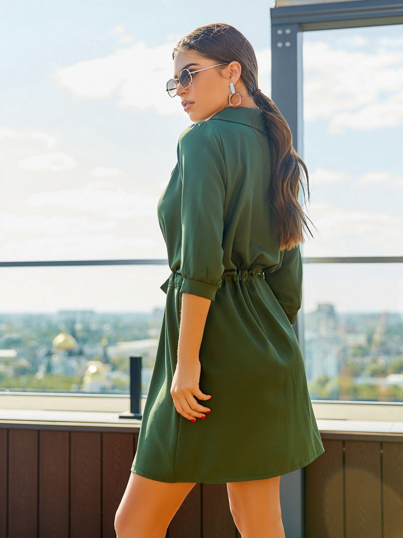 Платье мини ISSA Plus модель 12834_hacks Фото