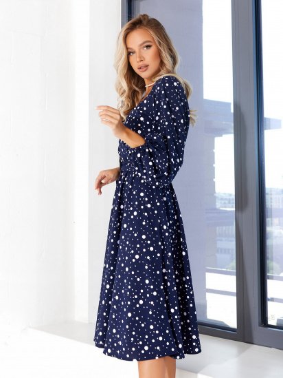 Сукні ISSA Plus модель 12878_blue — фото - INTERTOP