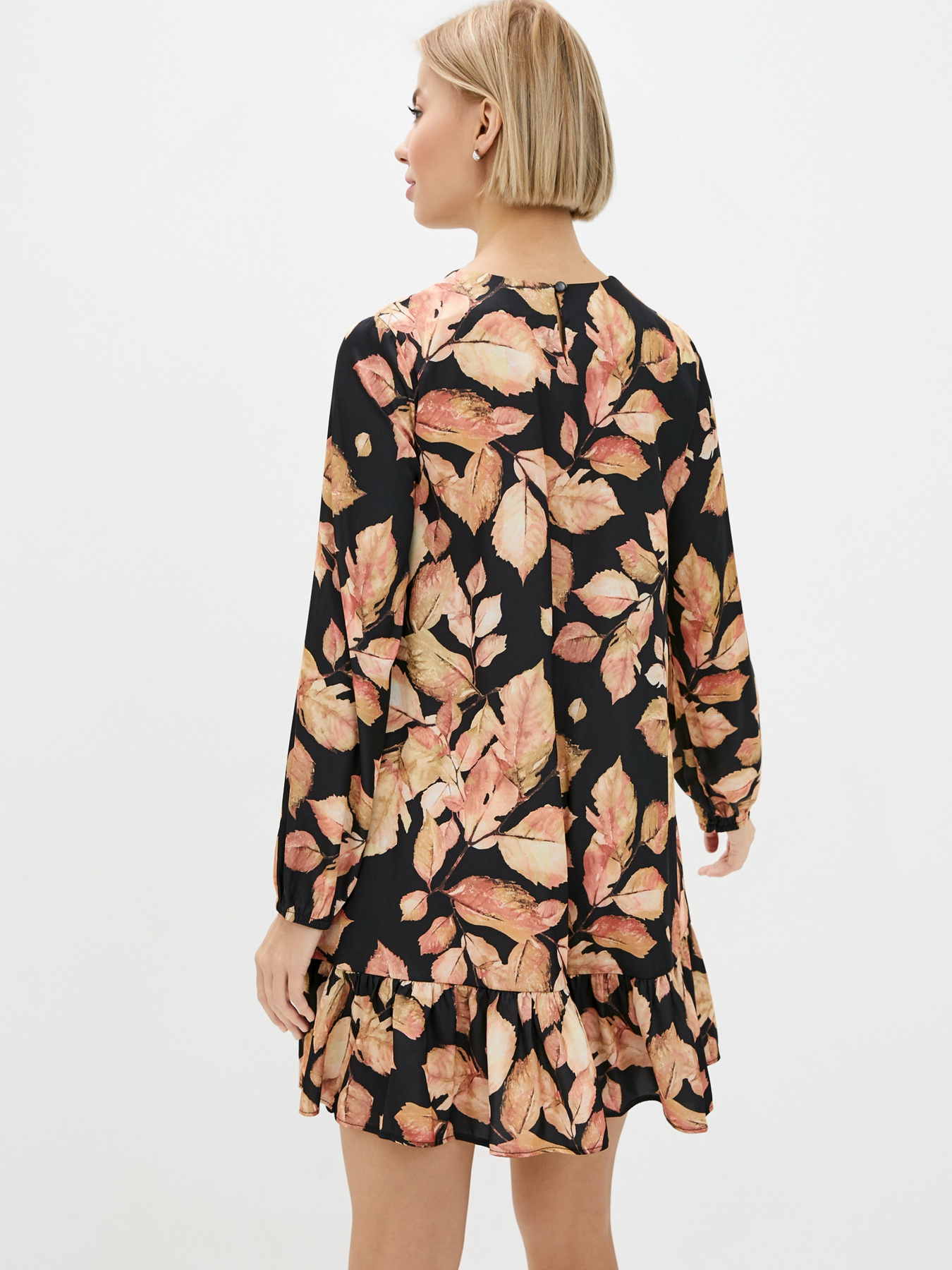 Сукня міні ISSA Plus модель 12895_multicolor Фото