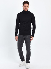 Водолазка Trend Collection модель TC10453BlackVDLZK Фото