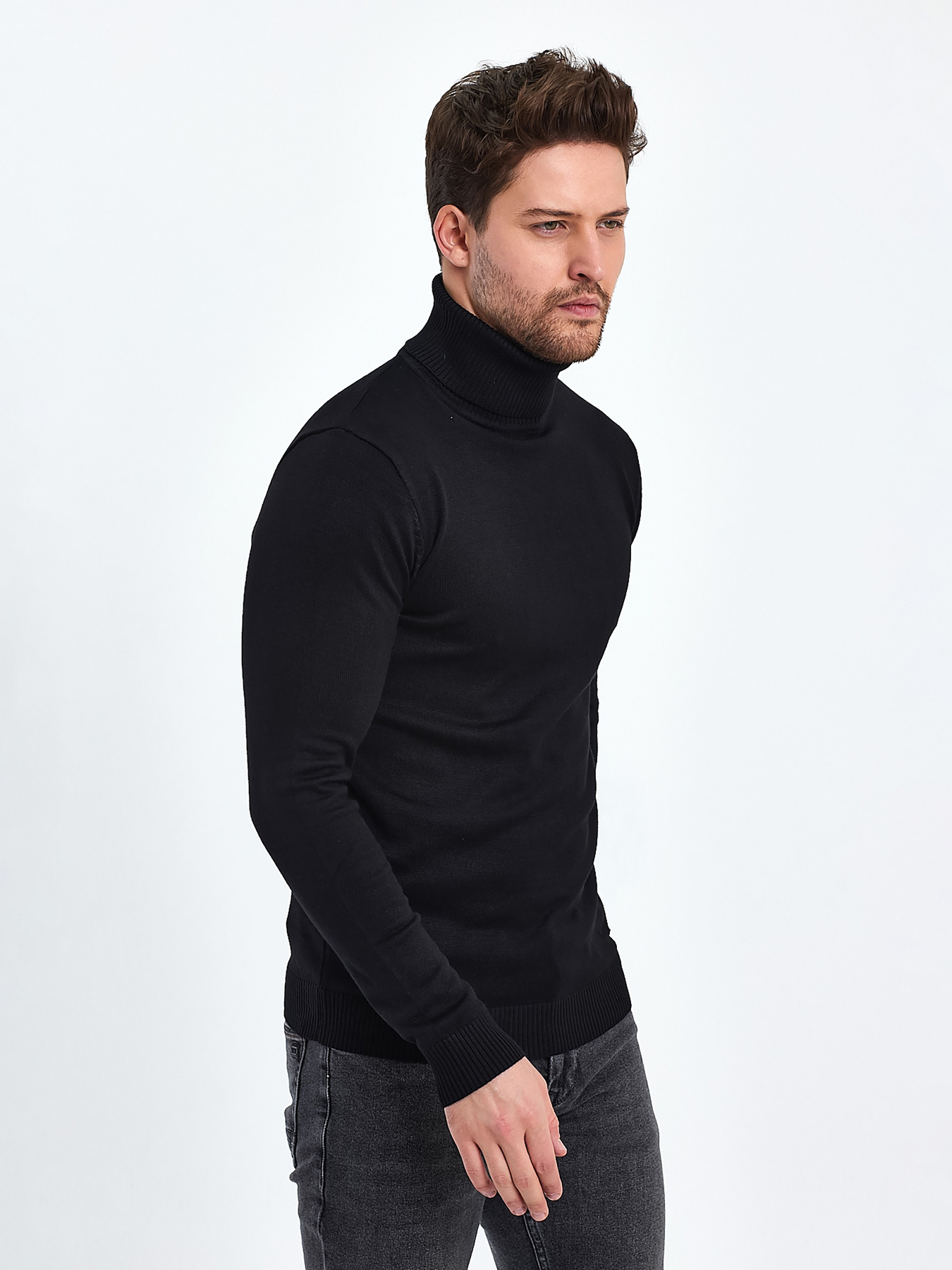 Водолазка Trend Collection модель TC10453BlackVDLZK Фото