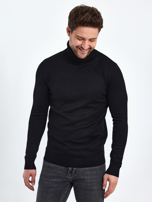 Водолазка Trend Collection модель TC10453BlackVDLZK Фото