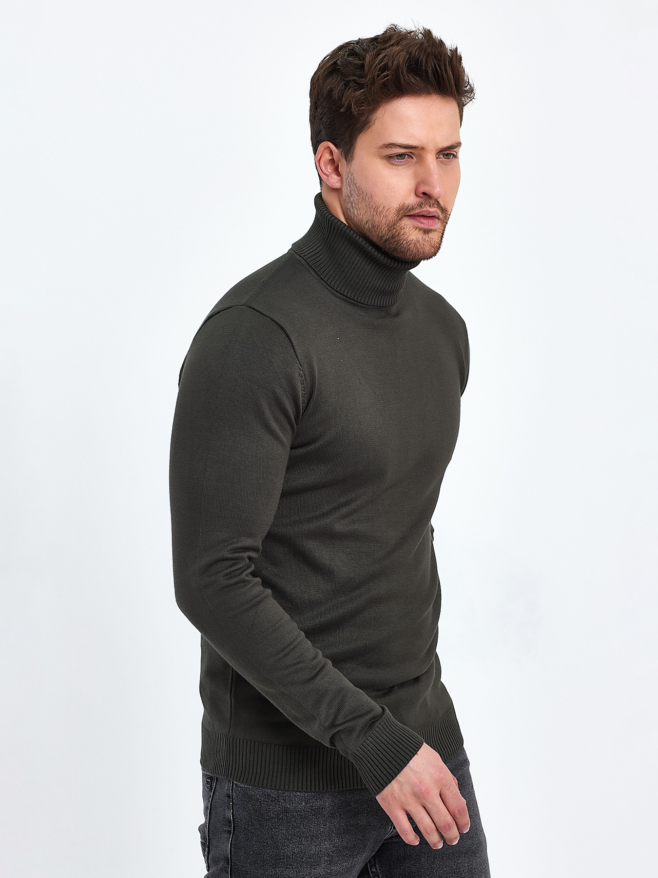 Водолазка Trend Collection модель TC10450GreenVDLZK Фото