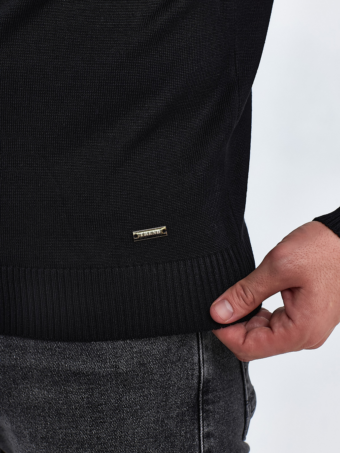 Водолазка Trend Collection модель TC10447BlackVDLZK Фото