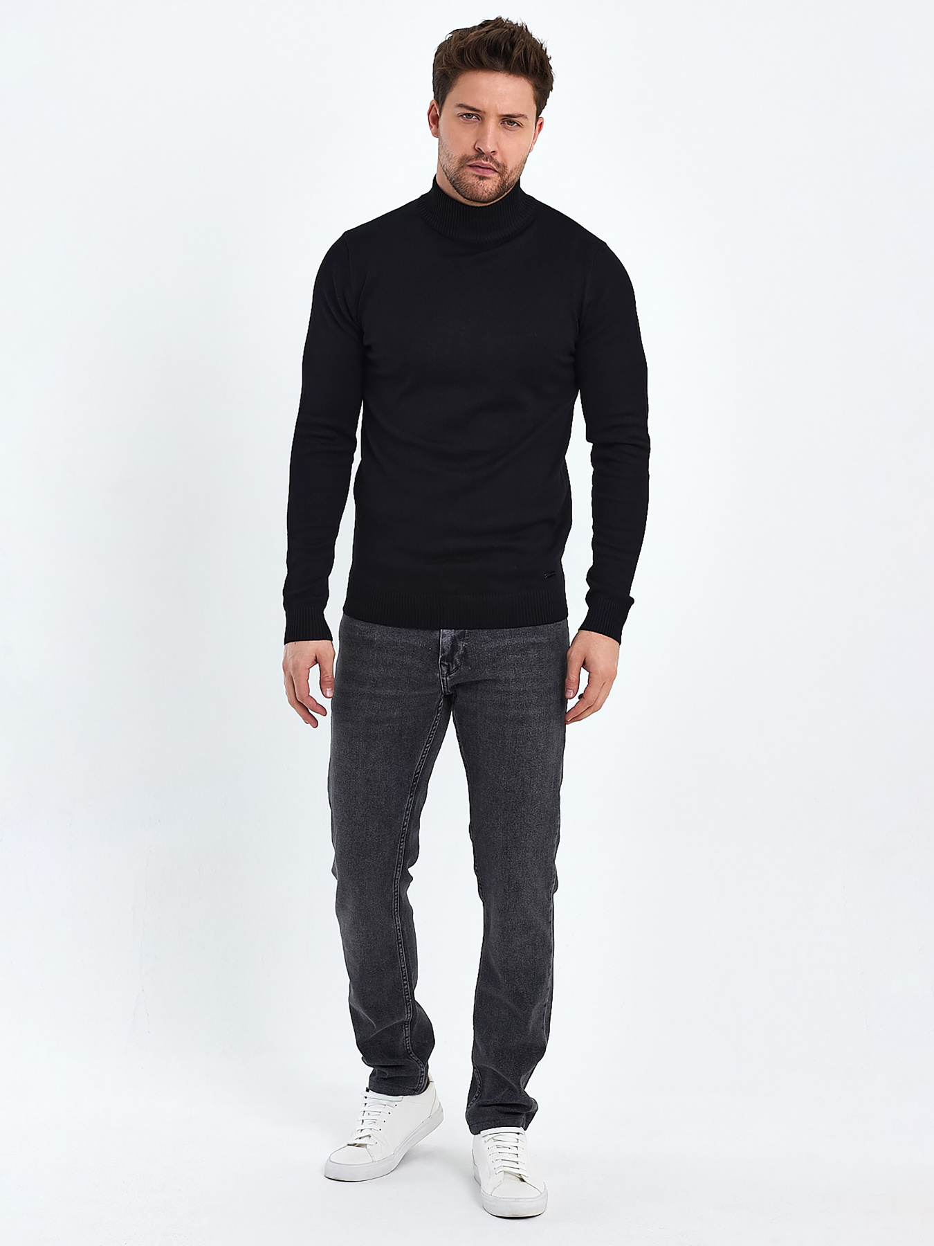 Водолазка Trend Collection модель TC10447BlackVDLZK Фото