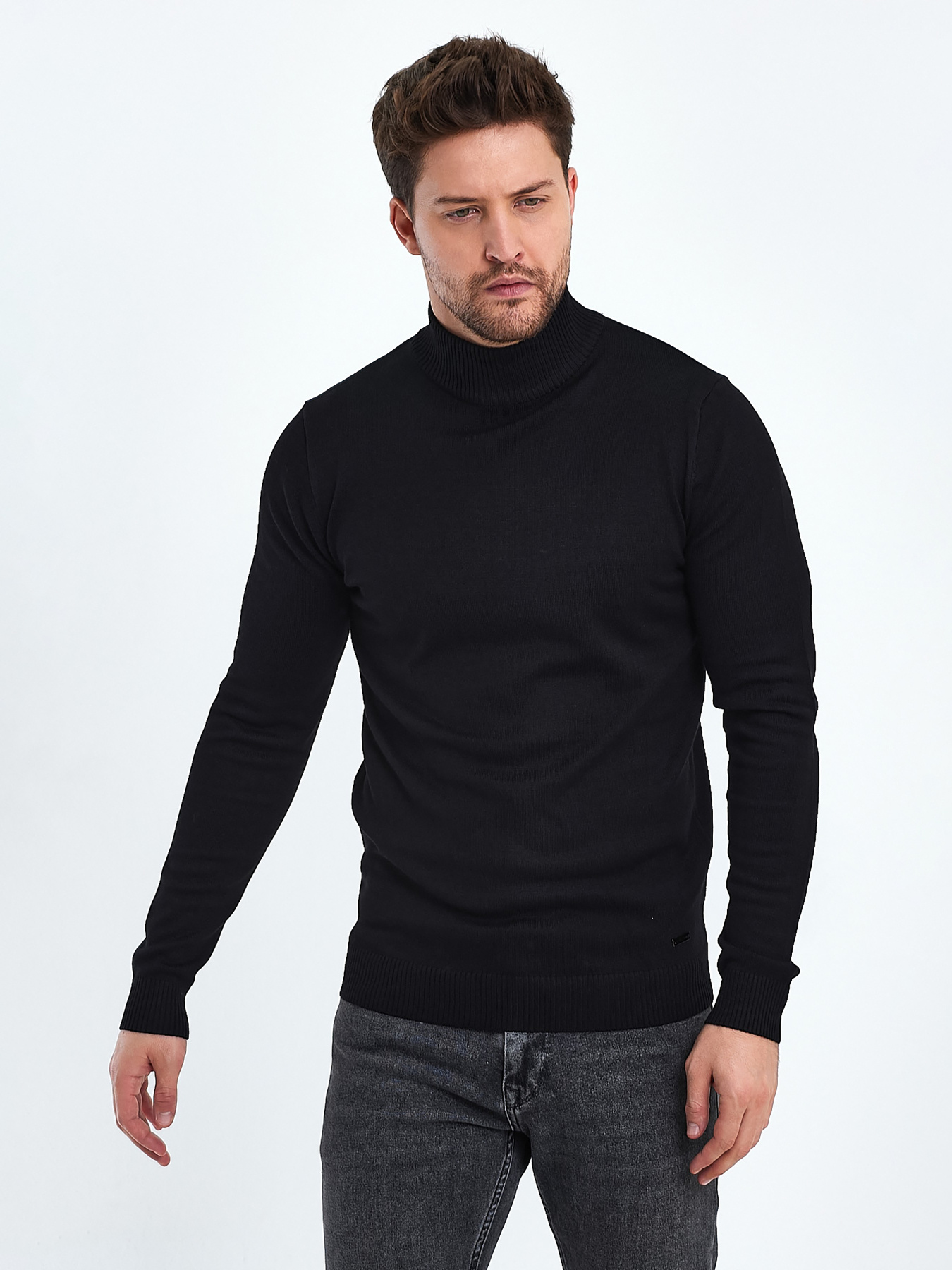 Водолазка Trend Collection модель TC10447BlackVDLZK Фото