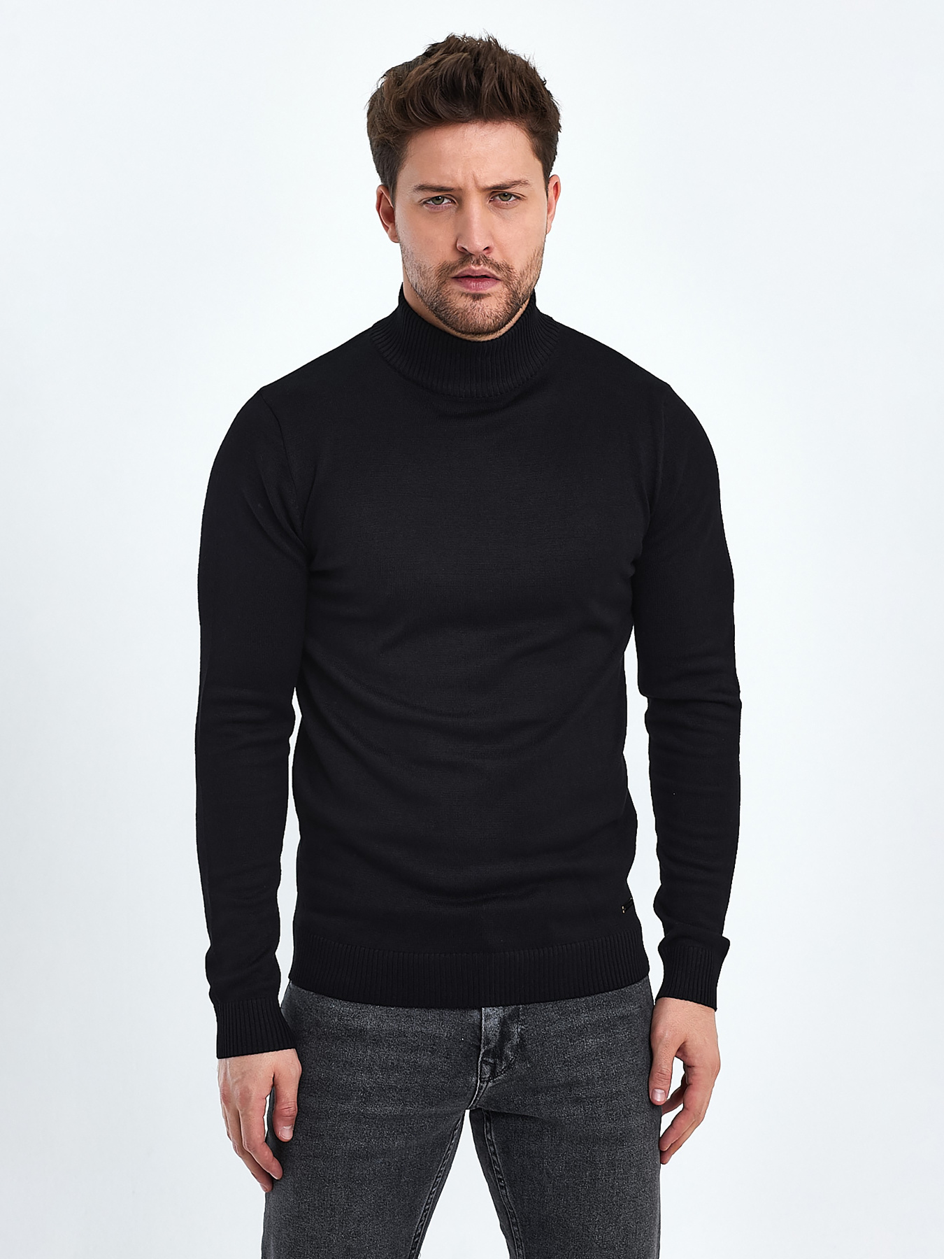 Водолазка Trend Collection модель TC10447BlackVDLZK Фото