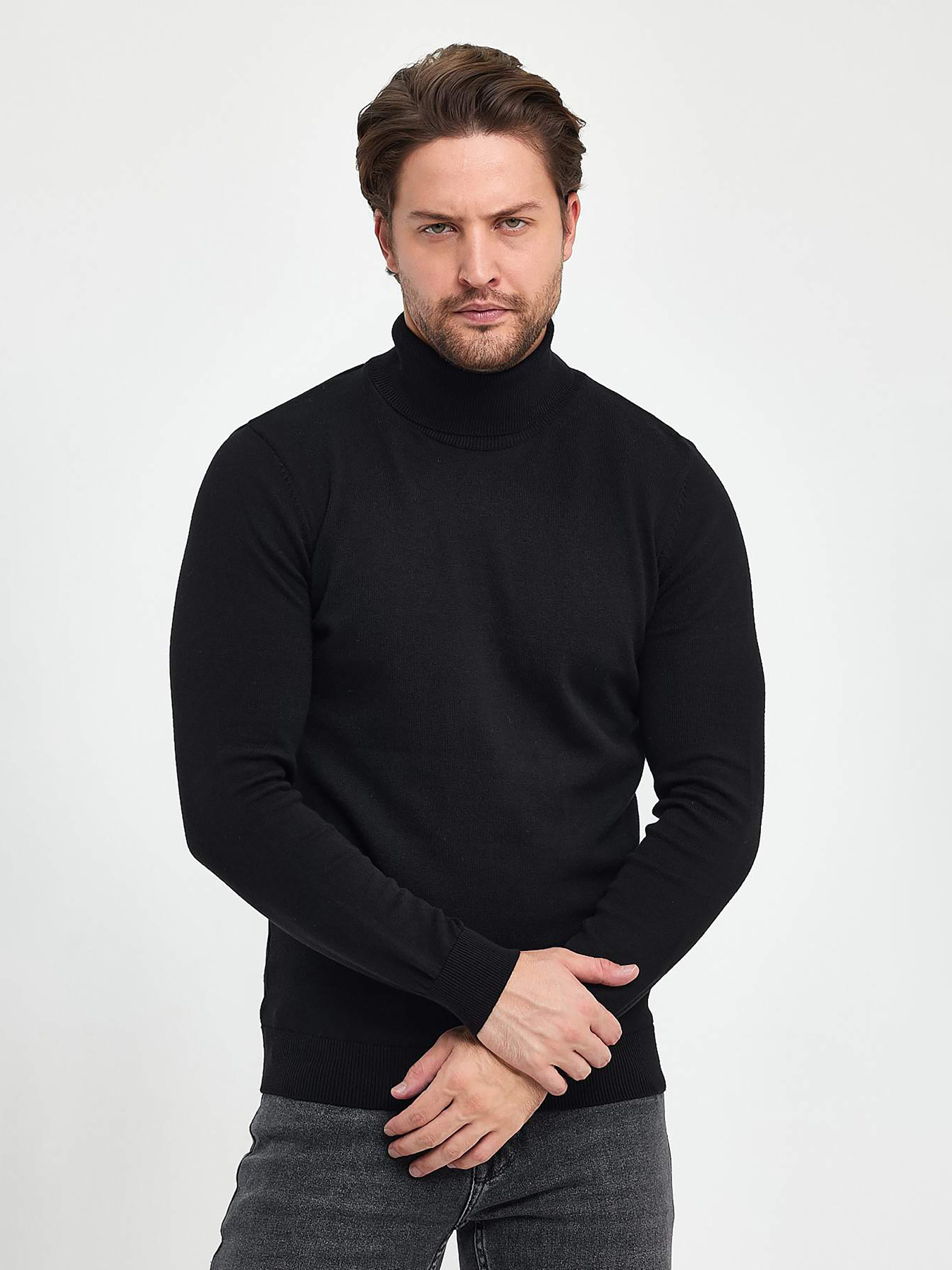 Водолазка Trend Collection модель TC9890BlackVDLZK Фото