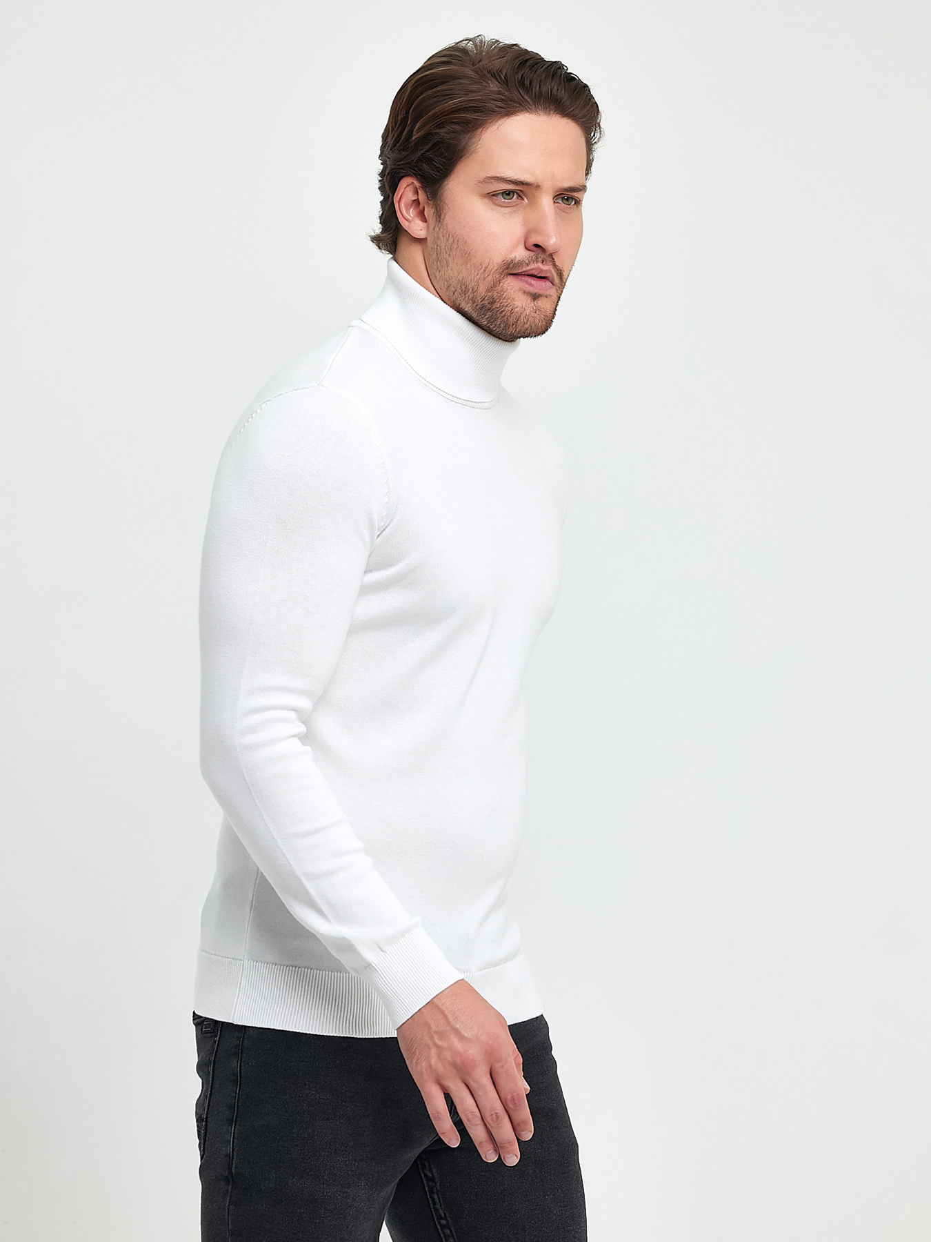 Водолазка Trend Collection модель TC9882WhiteVDLZK Фото