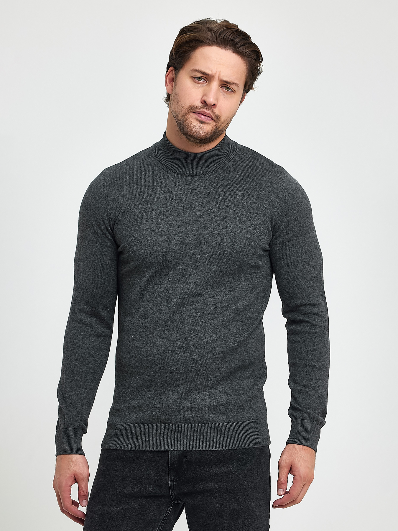 Водолазка Trend Collection модель TC9865GreyVDLZK Фото