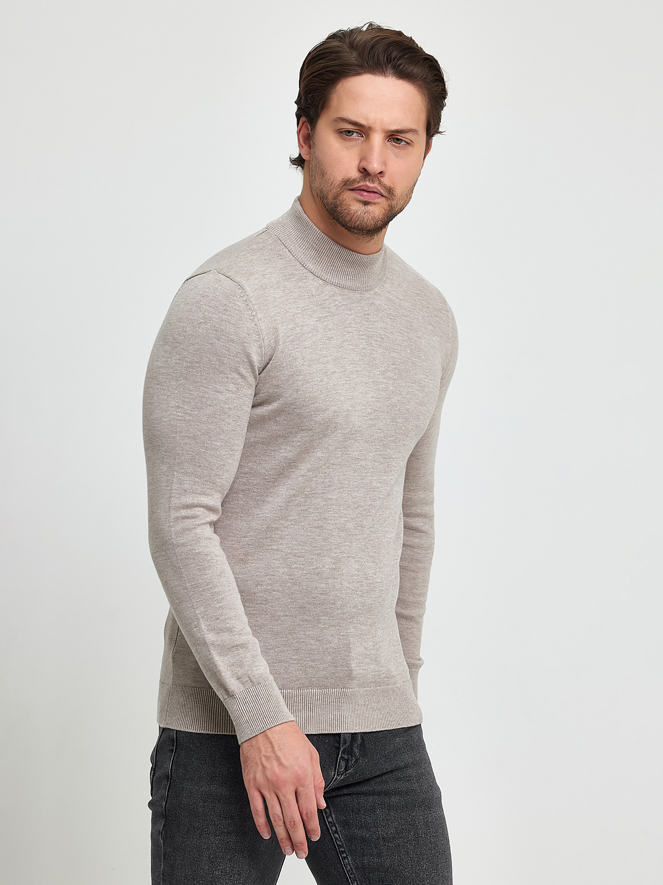 Водолазка Trend Collection модель TC9863LightBeigeVDLZK Фото