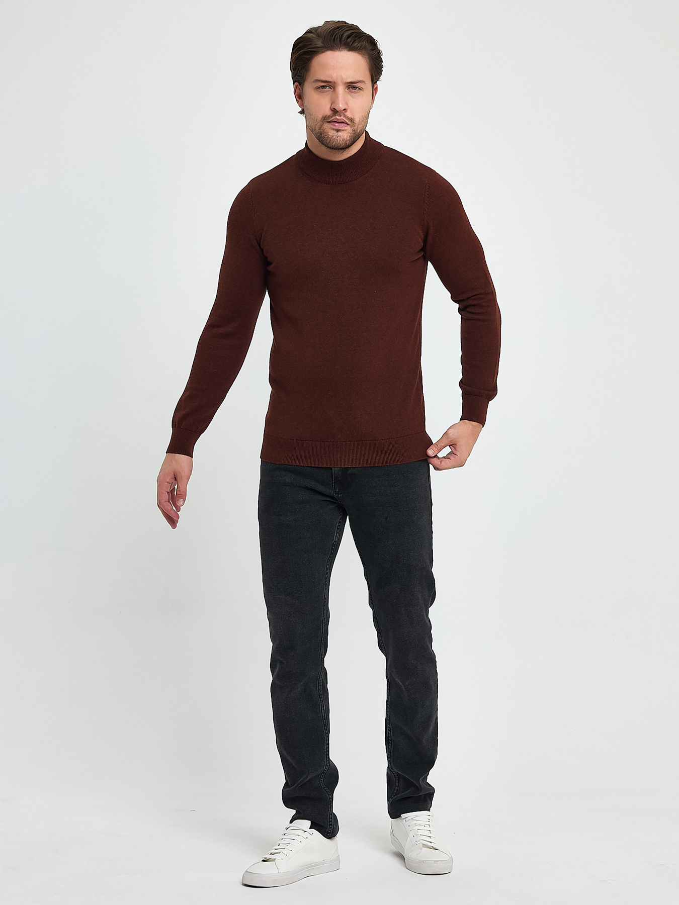 Водолазка Trend Collection модель TC9862DarkBrownVDLZK Фото