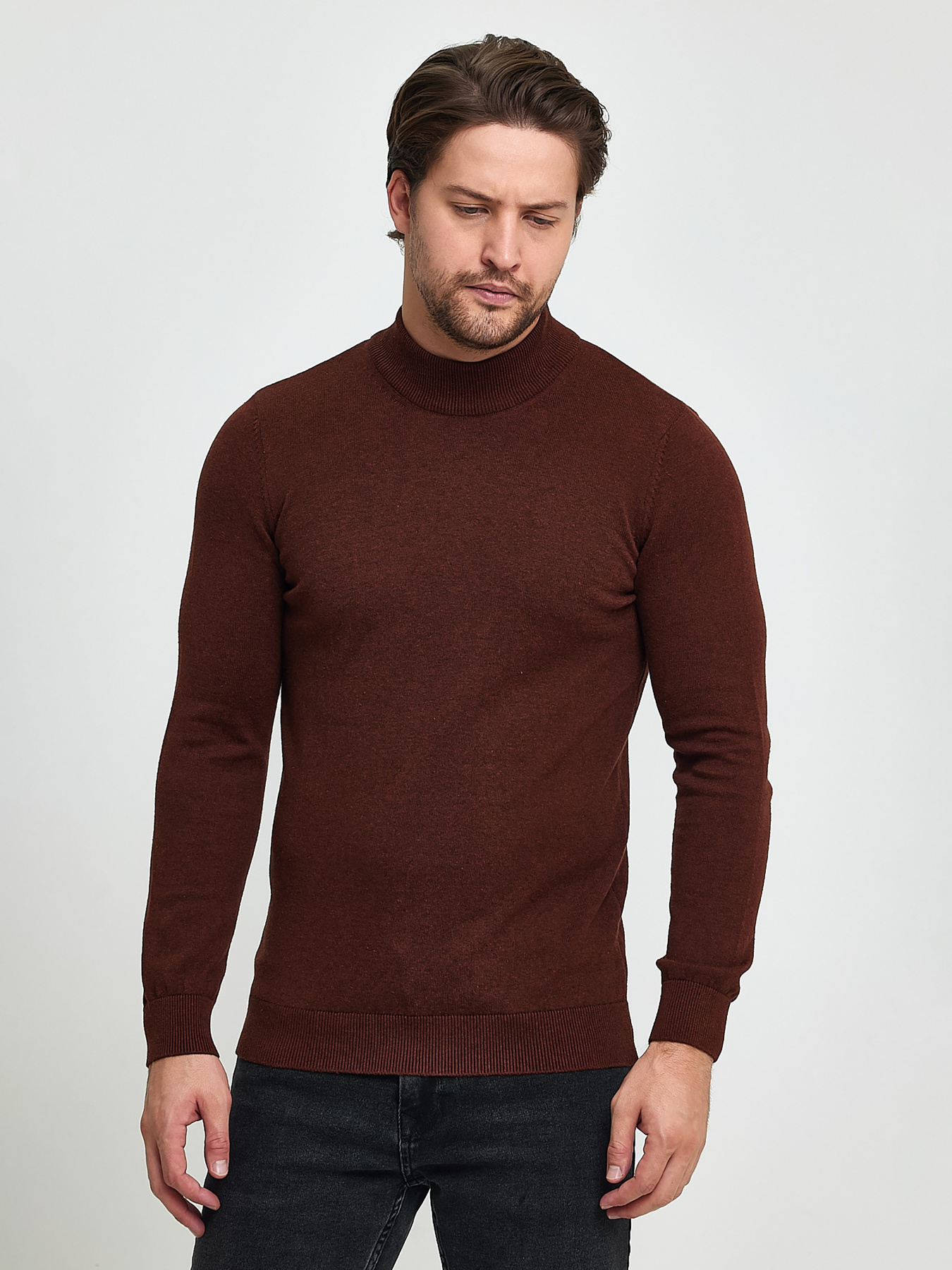 Водолазка Trend Collection модель TC9862DarkBrownVDLZK Фото