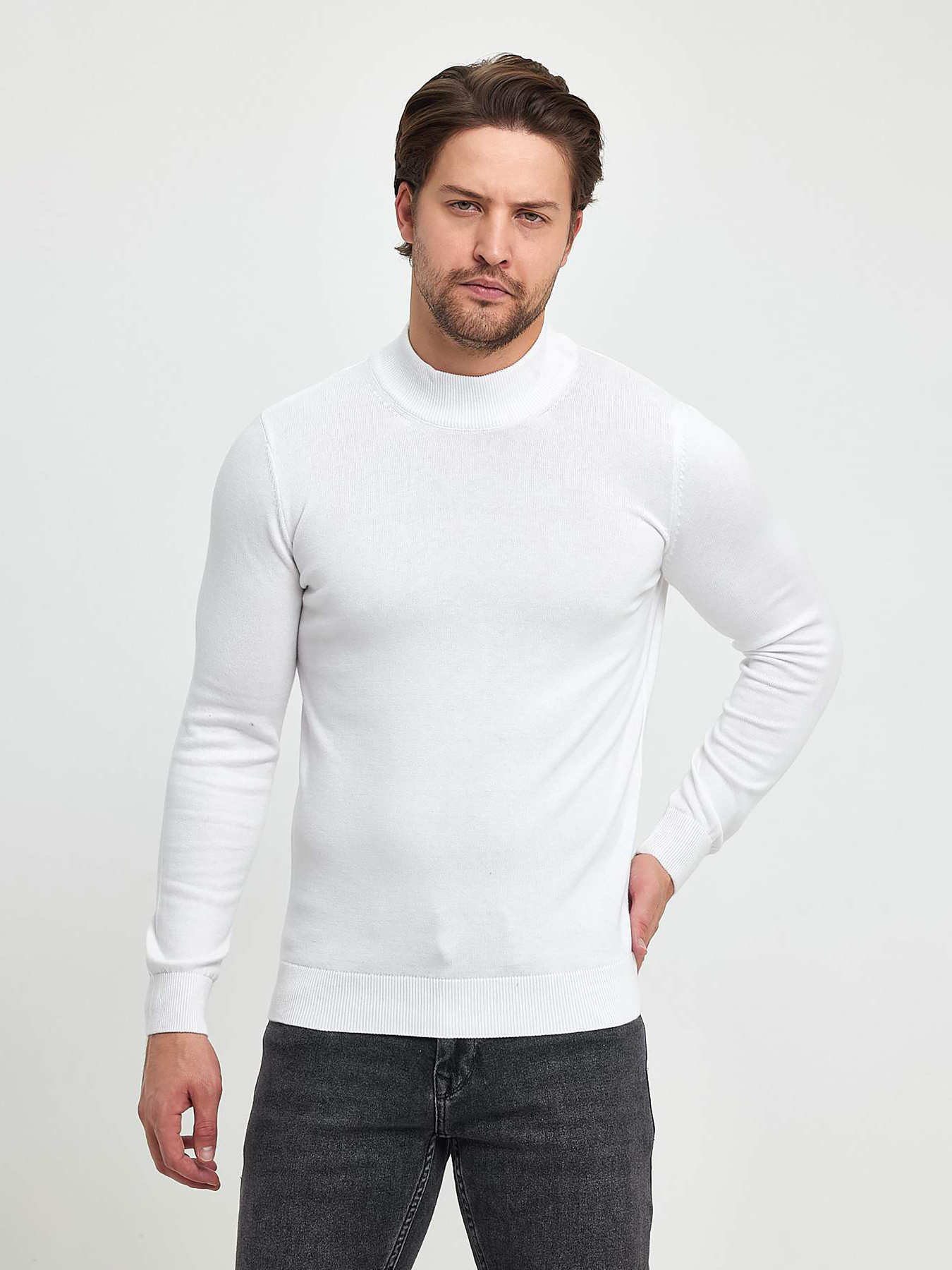 Водолазка Trend Collection модель TC9859WhiteVDLZK Фото