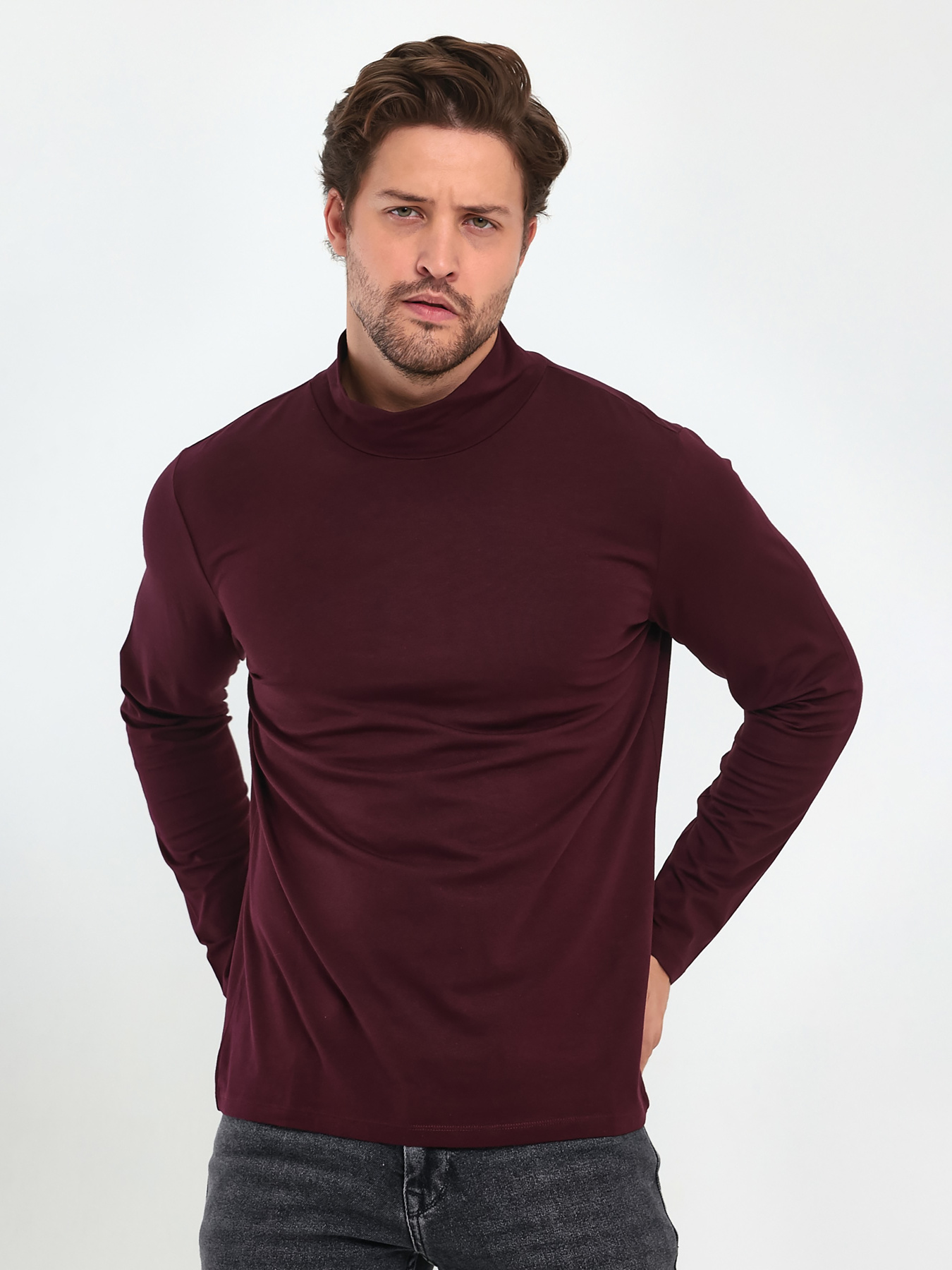 Водолазка Trend Collection модель TC9416BordoVDLZK Фото