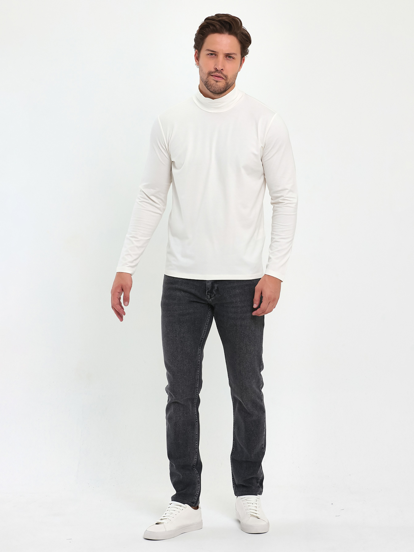 Водолазка Trend Collection модель TC9415WhiteVDLZK Фото