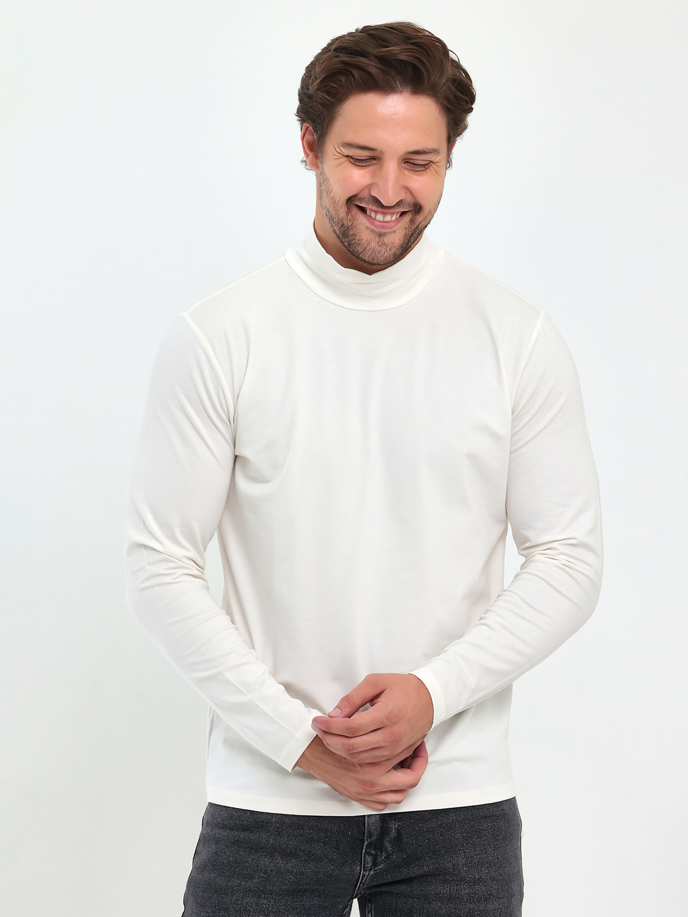 Водолазка Trend Collection модель TC9415WhiteVDLZK Фото