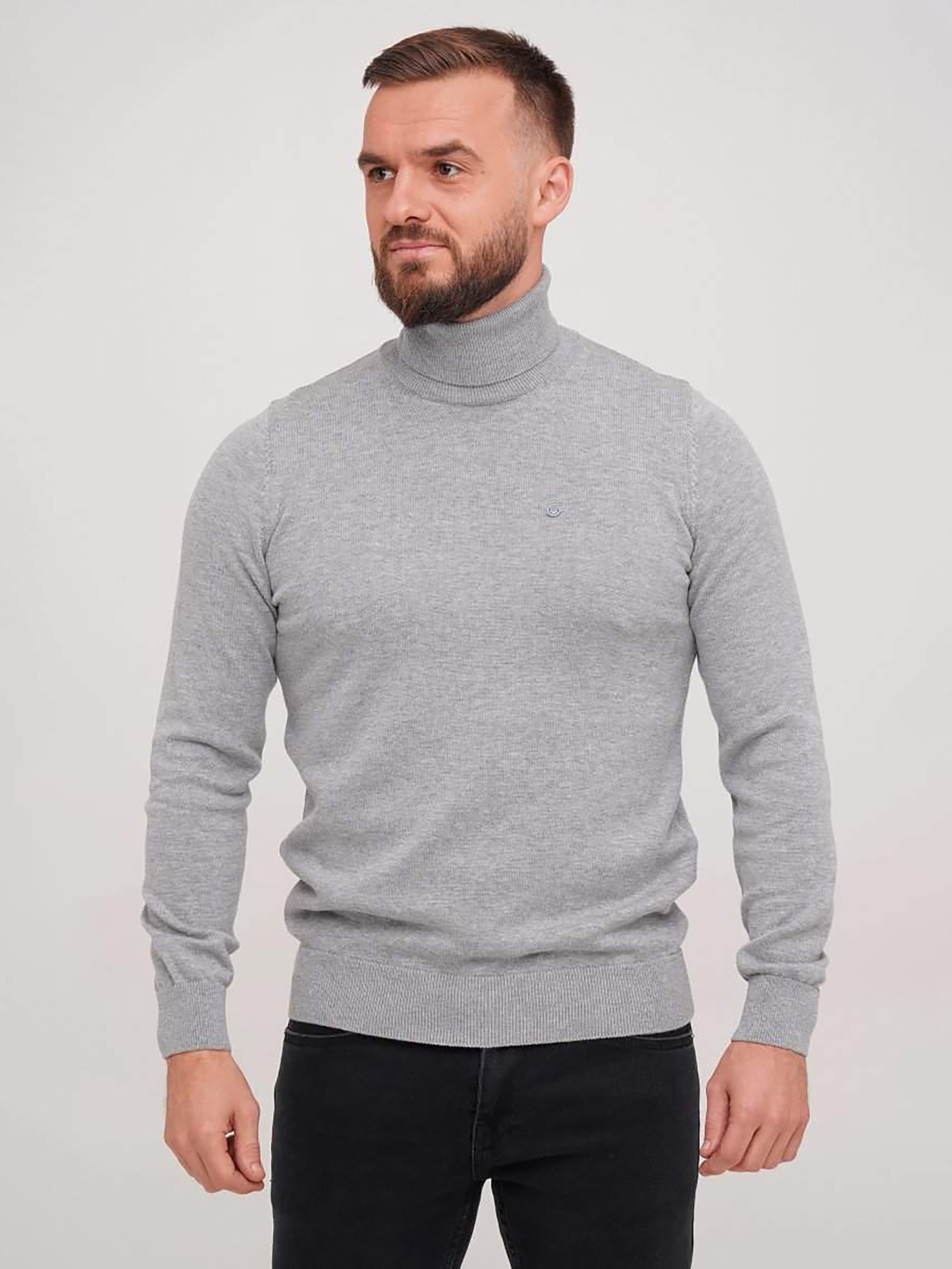 Водолазка Trend Collection модель TC7101LightGreyVDLZK Фото