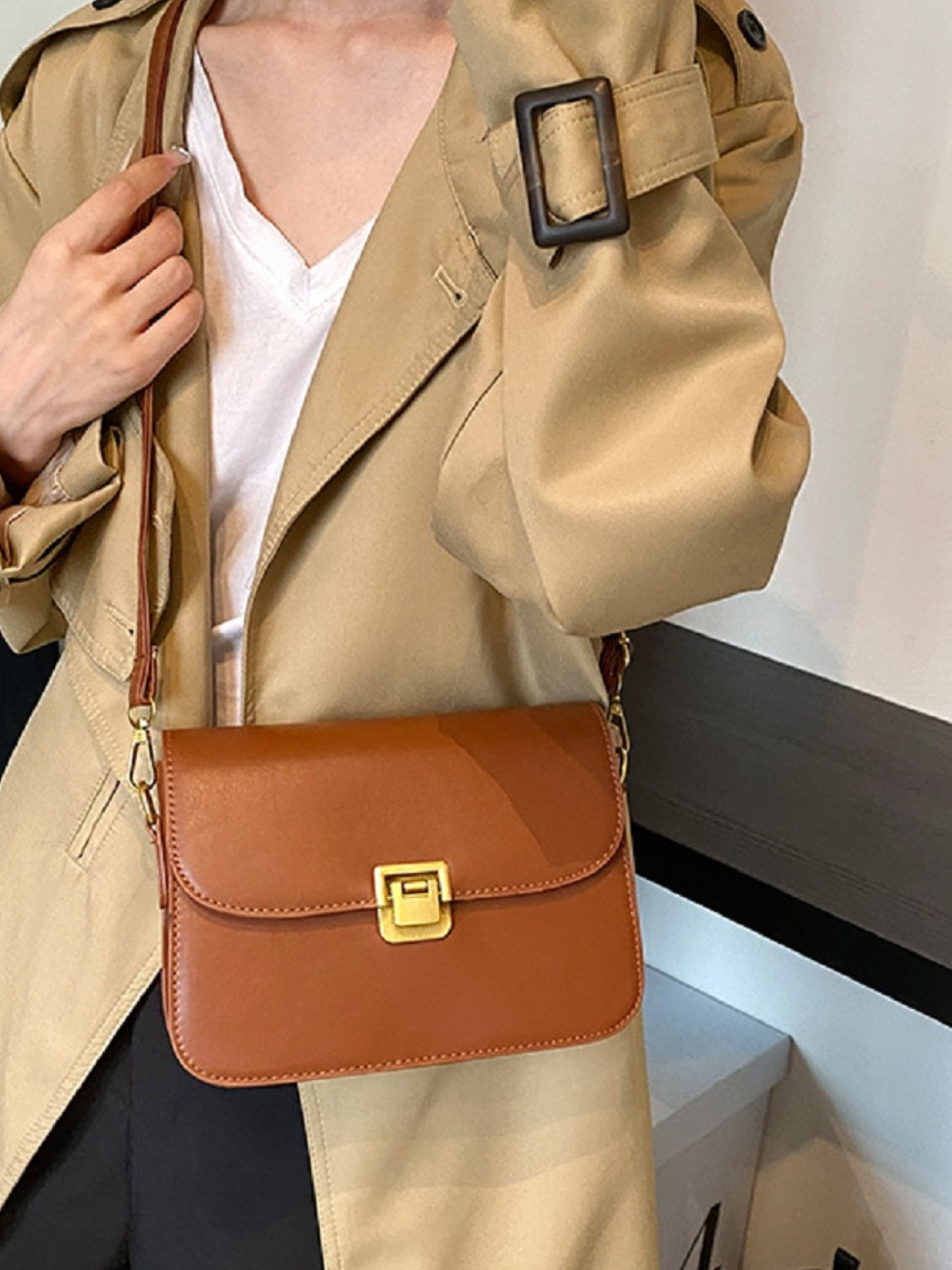 Кросс-боди RoyalBag модель P1-2806C Фото