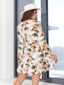 Платье мини ISSA Plus модель 12899_multicolor Фото